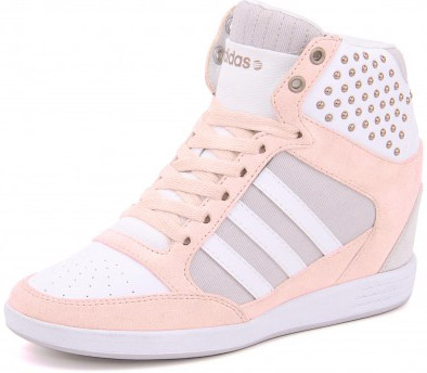 NEO SUPER WEDGE W PALE PINK× WHITE